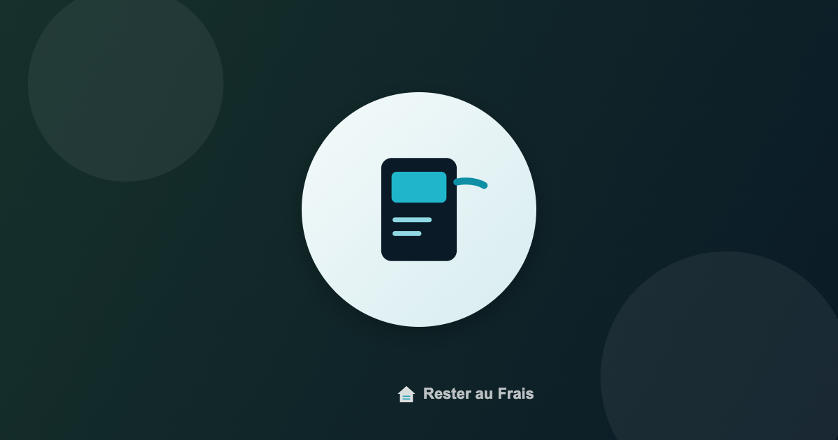 Illustration climatiseur mobile
